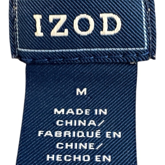 Izod Gray Sweater with Pink Argyle Design - Picture 8 of 8